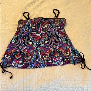 Colorful Paisley Women's Top